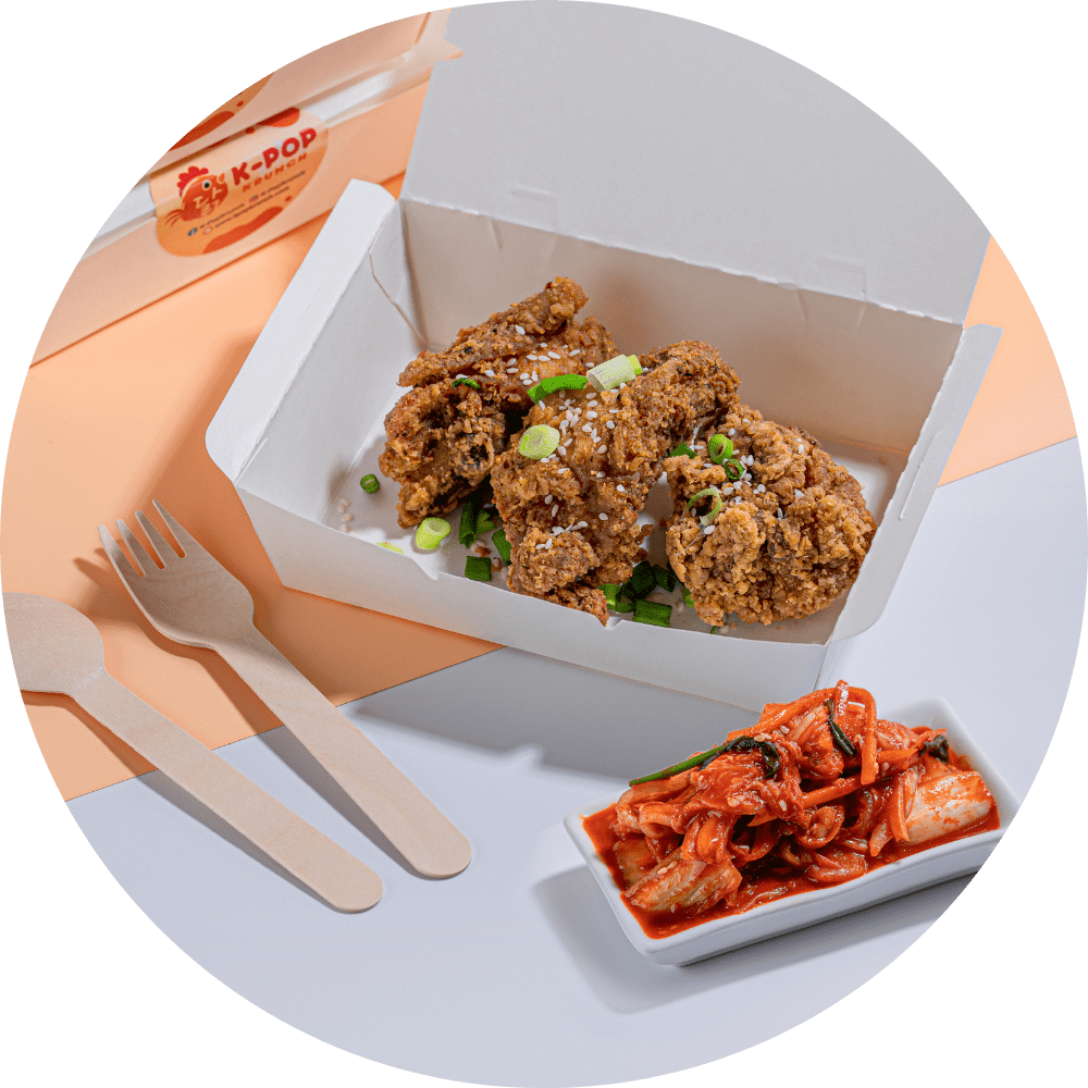 Original Fried Chicken With Kimchi